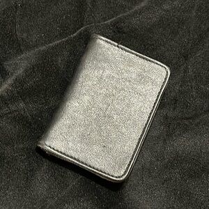 Faux Leather Card Holder